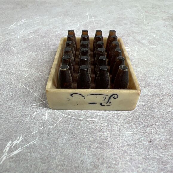 Vintage Miniature Pepsi Cola Case Of 24 Bottles Plastic - Picture 3 of 8